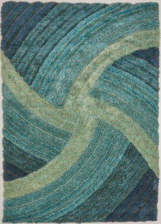 3D SHAGGY STELLA BLUE