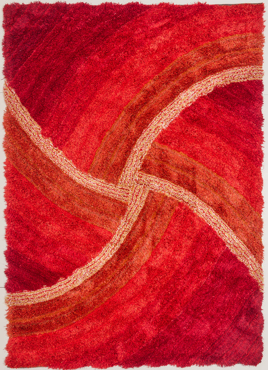 3D SHAGGY STELLA TERRACOTTA