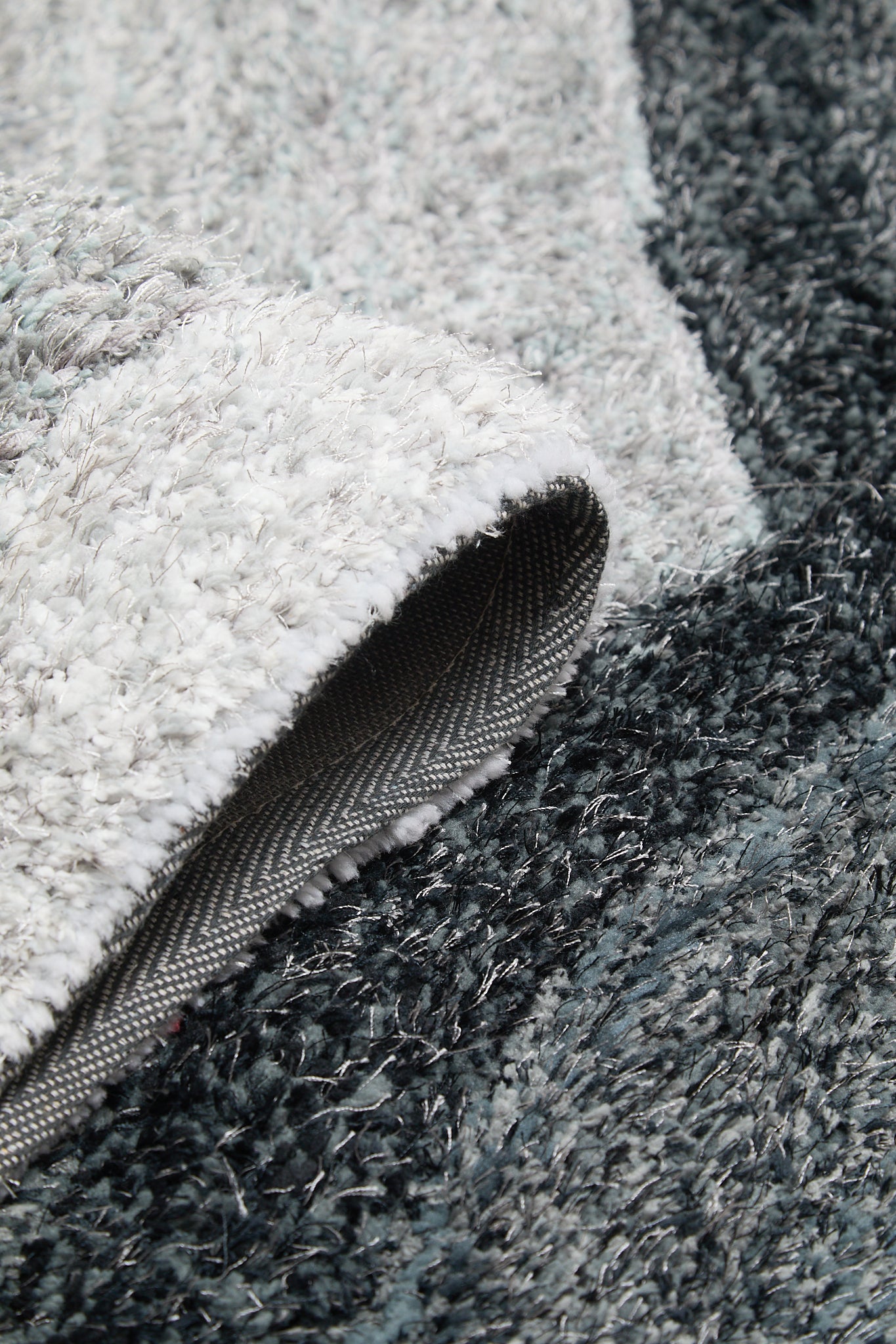 3D SHAGGY TRELLIS ANTHRA