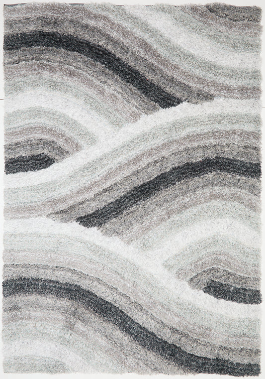3D SHAGGY WAVE GREY