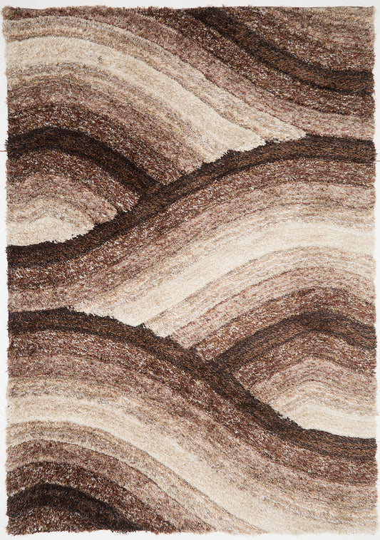 3D SHAGGY WAVE MOCHA