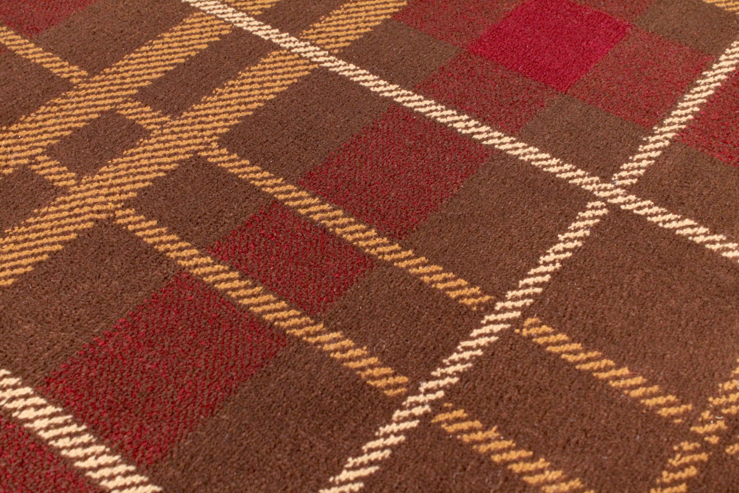 TARTAN CHECK BROWN