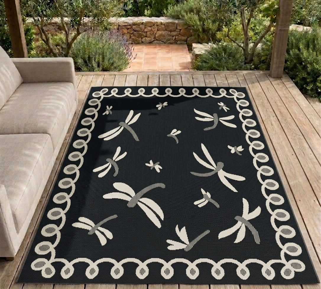 TERRACE DRAGONFLY BLACK