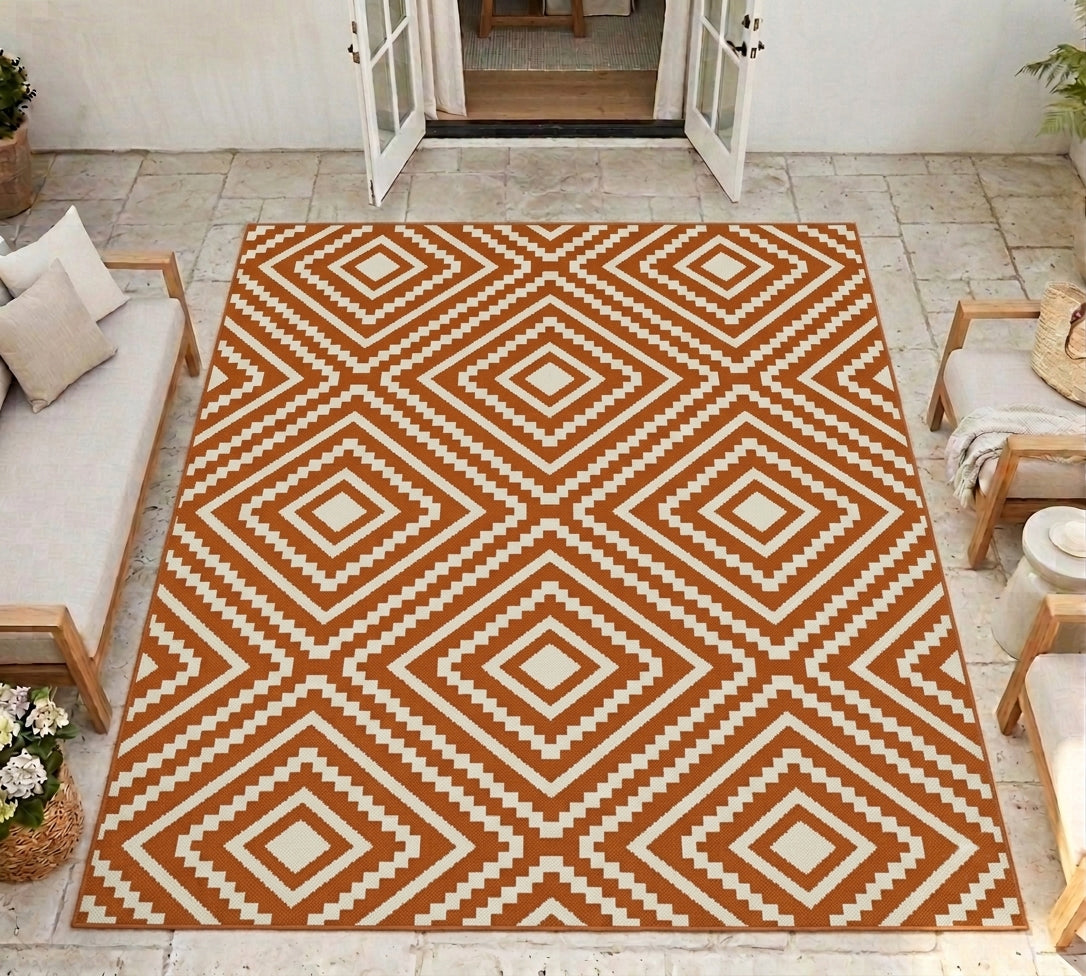 TERRACE LARGE DIAMOND TERRACOTTA