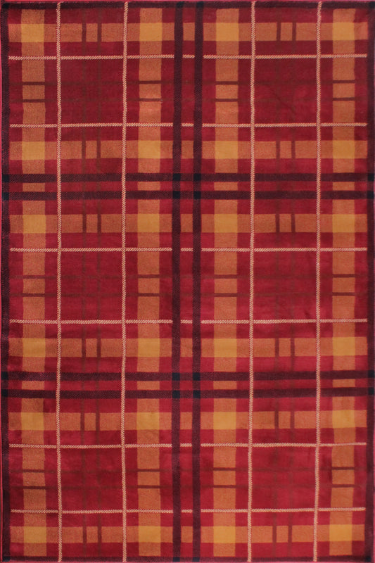 TARTAN CHECK RED