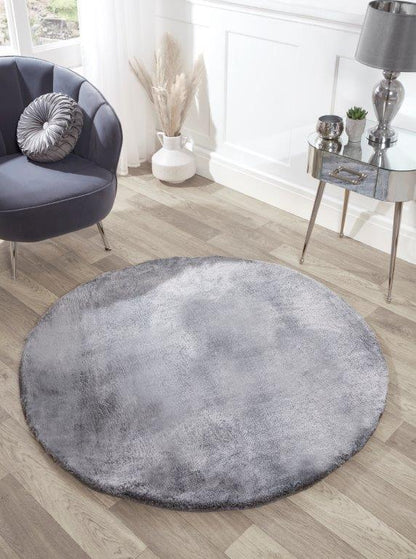 TIPPED LUXE FUR PLAIN GREY
