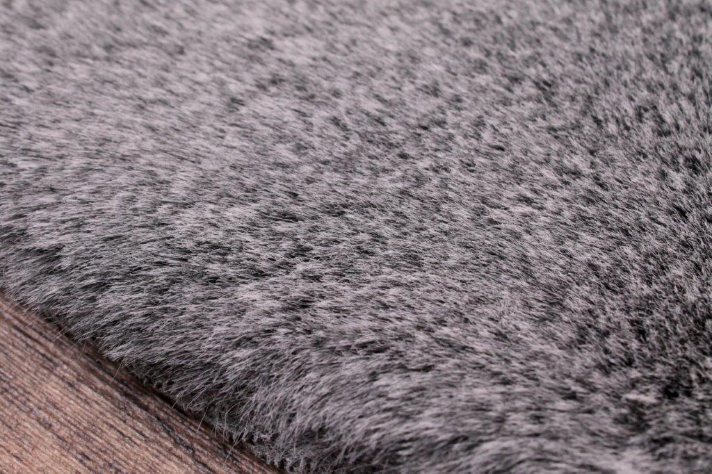 TIPPED LUXE FUR PLAIN GREY