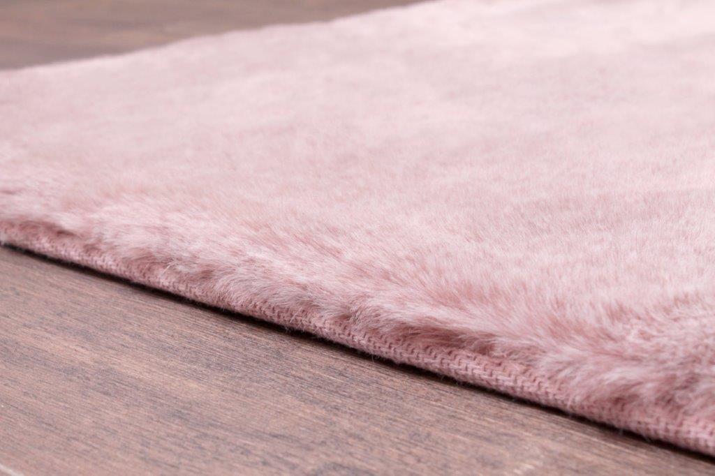 TIPPED LUXE FUR PLAIN PINK