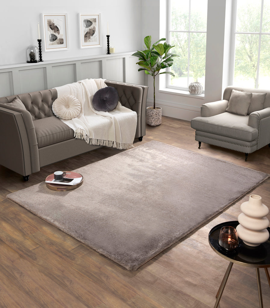 TIPPED LUXE FUR PLAIN MINK